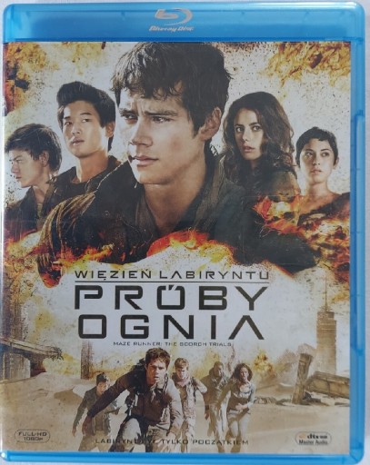 Zdjęcie oferty: WIĘZIEŃ LABIRYNTU. PRÓBY OGNIA.  BLU-RAY. 