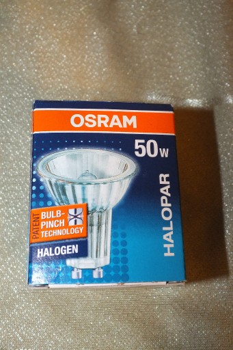 Zdjęcie oferty: Żarówka halogenowa biała zimna 50W Osram ściemniac