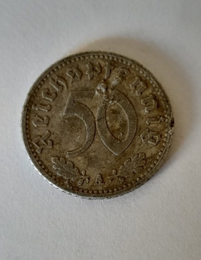 Zdjęcie oferty: Niemiecka moneta 50 Reichspfennig 1935 r.