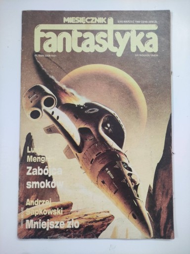 Zdjęcie oferty: Miesięcznik Fantastyka Marzec 1990 numer 3/1990