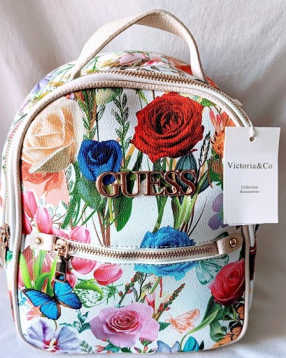 Zdjęcie oferty: Guess Elegancki skórzany plecak od Victoria &Co
