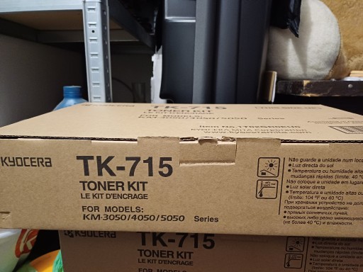 Zdjęcie oferty: TONER KYOCERA TK-715,ORYGINALNY,100% NOWY,FV