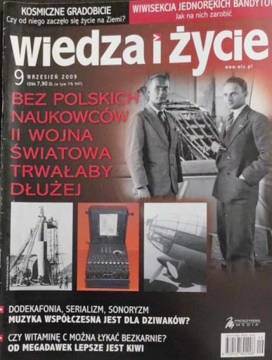 Zdjęcie oferty: Wiedza i życie - 9/2009