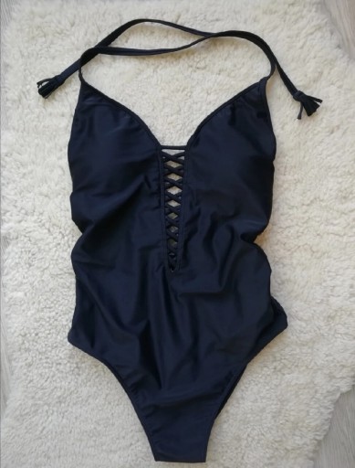 Zdjęcie oferty: Czarny jednoczęściowy strój kąpielowy Hollister 