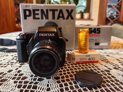 Zdjęcie oferty: Pentax 645N + SMC A 645 55mm F2.8