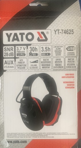 Zdjęcie oferty: Słuchawki ochronne yato yt-74625