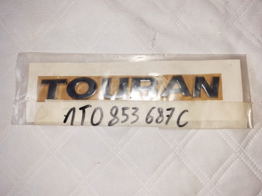 Zdjęcie oferty: Nowy ORG emblemat znaczek klapa Touran 1T0853687C
