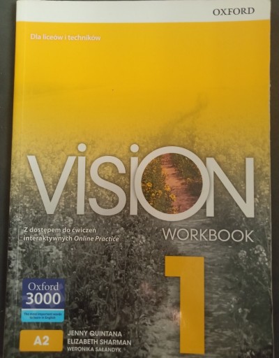 Zdjęcie oferty: Vision Workbook 1 