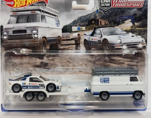 Zdjęcie oferty:  Hot Wheels Premium Team Transport Ford RS 200