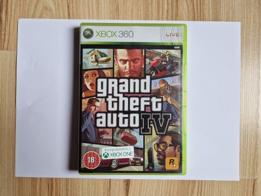 Zdjęcie oferty: Gra GRAND THEFT AUTO IV Xbox 360 GTA 4