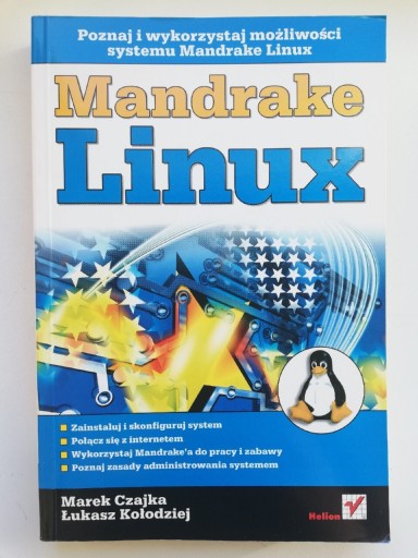 Zdjęcie oferty: Mandrake Linux Marek Czajka, Łukasz Kołodziej NOWA