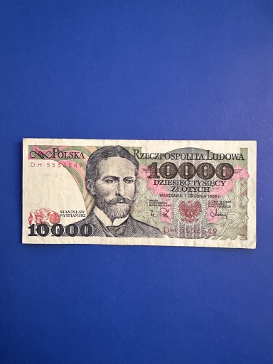 Zdjęcie oferty: Banknot 10000 zł 1988 rok. DH 5556549