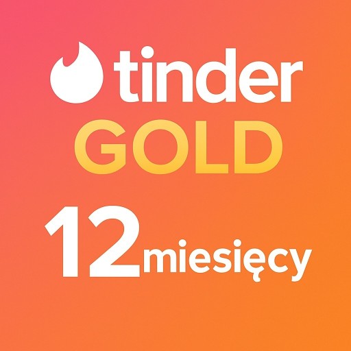 Zdjęcie oferty: TINDER GOLD12 MIESIĘCY KOD | NAJTANIEJ NA  ALLEGRO!