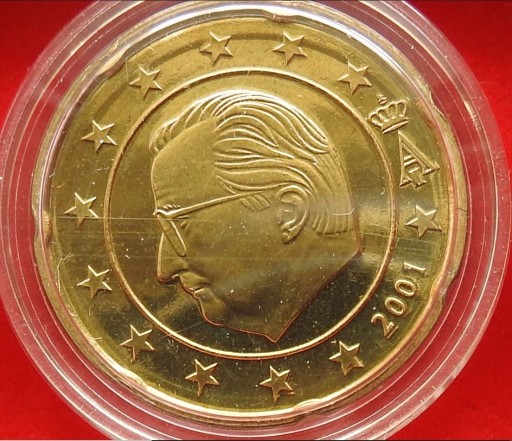 Zdjęcie oferty: W-A-C1 Belgia 20 Cent 2001