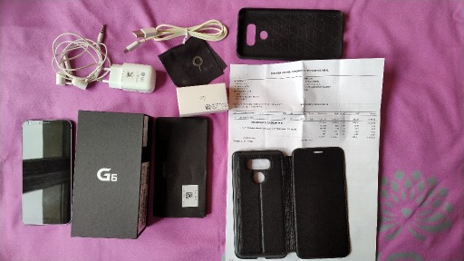 Zdjęcie oferty: LG G6 (LG-H870) - zadbany wszystkie akcesoria! 