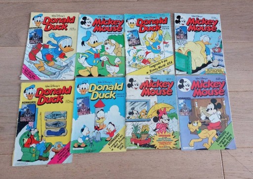 Zdjęcie oferty: Donald Duck - Mickey Mouse - Egmont - zestaw