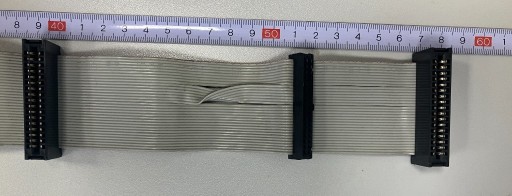 Zdjęcie oferty: Retro PC Taśma FDD do napędu dyskietek 3,5 5,25 podwójna 58cm 