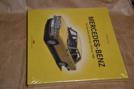 Zdjęcie oferty: nowy album Mercedes Benz W123 Brian Long beczka