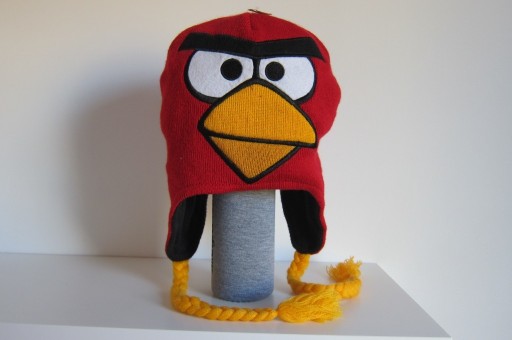 Zdjęcie oferty: ANGRY BIRDS Czapka zimowa uszatka 53-57cm