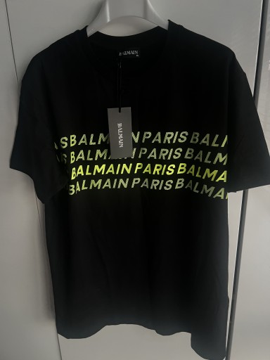 Zdjęcie oferty: T-shirt Balmain napis L XL monogram Dior chanel LV