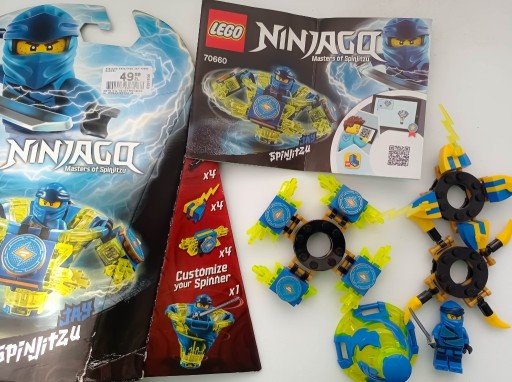 Zdjęcie oferty: LEGO 70660 Ninjago - Spinjitzu Jay.