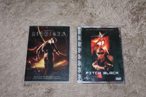 Zdjęcie oferty: Zestaw 2 płyt Pitch Black + Kroniki Riddicka  