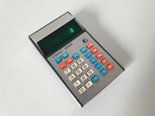 Zdjęcie oferty: Stary kalkulator vintage Unisonic 1040 PRL
