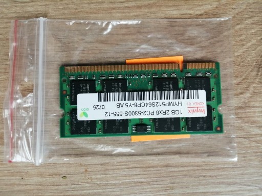 Zdjęcie oferty: Pamięć RAM DDR2 Hynix HYMP512S64CP8-Y5 AB 1 GB