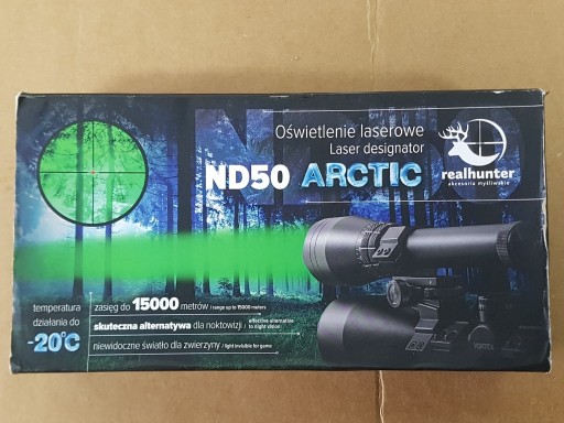 Zdjęcie oferty: Latarka laserowa ND50 ARCTIC -20C