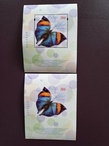 Zdjęcie oferty: Fi 5372 ND** Motyl A i B czyste