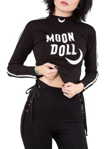 Zdjęcie oferty: Bluzka ROGUE & WOLF goth moon doll killstar