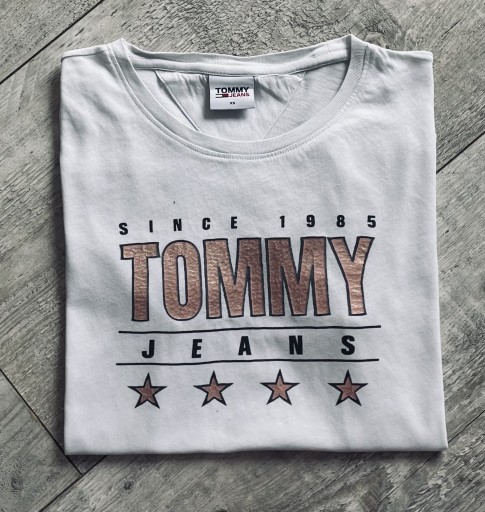 Zdjęcie oferty: Tommy Hilfiger piękna damska koszulka rozm-XS/S