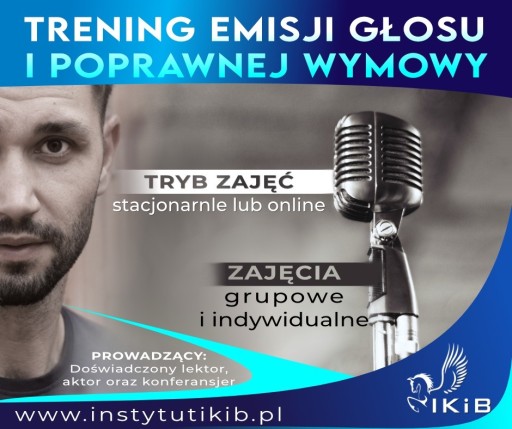 Zdjęcie oferty: Trening Emisji Głosu i Poprawnej Wymowy