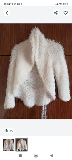 Zdjęcie oferty: Koszula-bolero z dzianiny "trawa" nowa