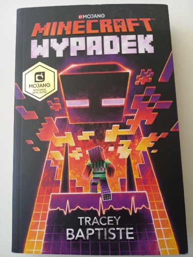 Zdjęcie oferty: MINECRAFT WYPADEK, MOJANG, T. Baptiste książka 