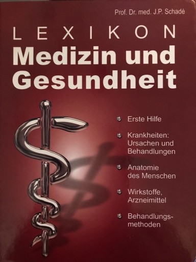 Zdjęcie oferty: Lexikon. Medizin und Gesundheit.