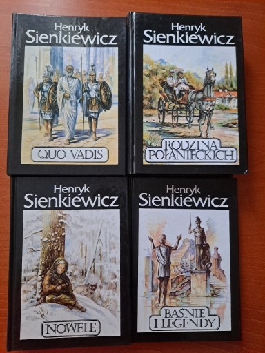 Zdjęcie oferty: Henryk Sienkiewicz Quo Vadis, Nowele, Baśnie i...