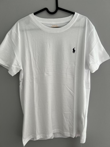 Zdjęcie oferty: Koszulka biała Polo Ralph Lauren z nadrukiem