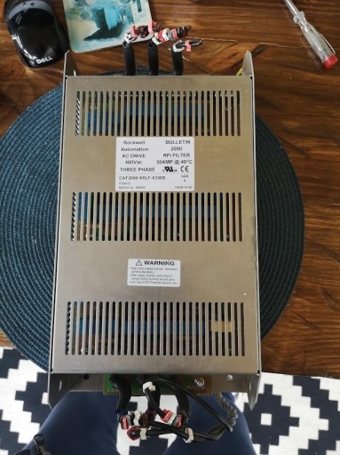 Zdjęcie oferty: RFI Filter 30A 3 fazy rockwell bulletin 