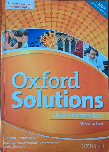 Zdjęcie oferty: Oxford Solutions upper intermediate student's book