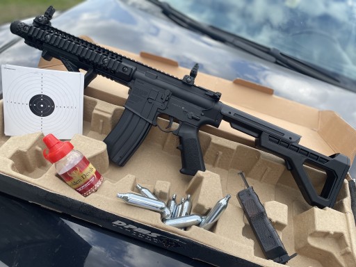 Zdjęcie oferty: Wiatrówka crosman DPMS SBR full auto 