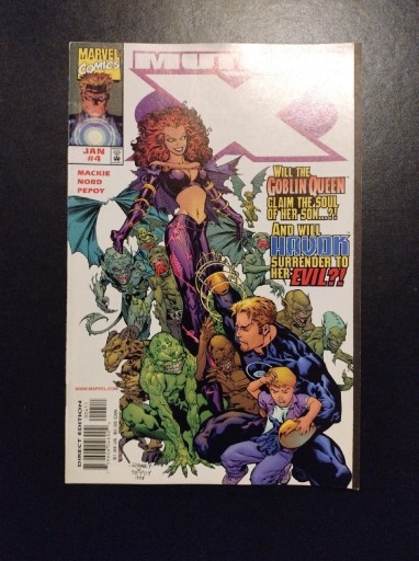 Zdjęcie oferty: Mutant X Vol. 1, No. 4, 1999, Marvel