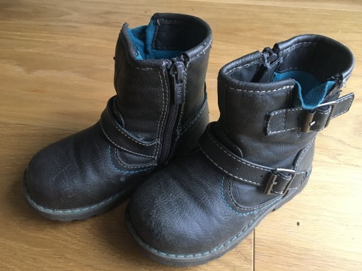 Zdjęcie oferty: buty zimowe dla chłopca 24 skóra ocieplane polarem