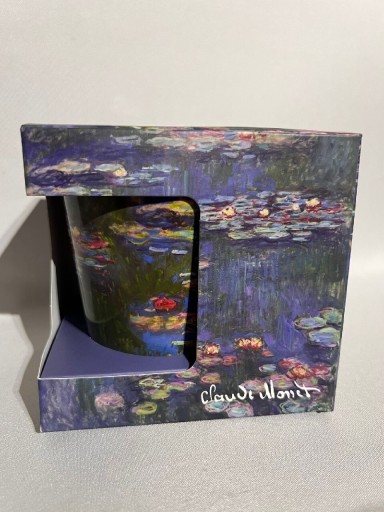 Zdjęcie oferty: Nowy kubek Claude Monet lilie wodne impresjonizm 