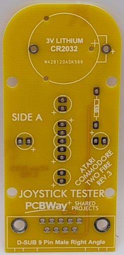 Zdjęcie oferty: Płytka PCB testera joysticka Atari, Commodore, ZX Spectrum 