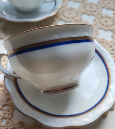 Zdjęcie oferty: KPM rubens duo filiżanka ze spodkiem porcelana 