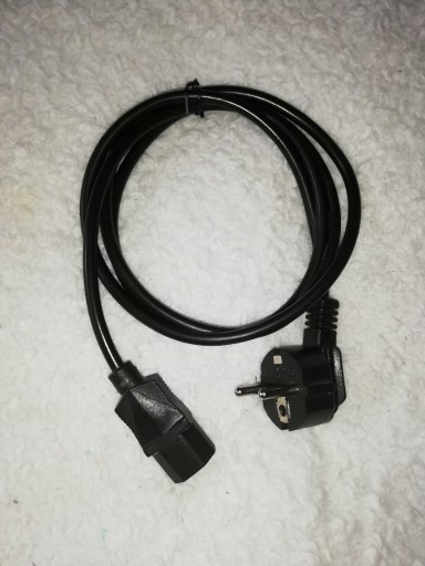 Zdjęcie oferty: Kabel zasilający do komputera, monitora itp. 1,5 m