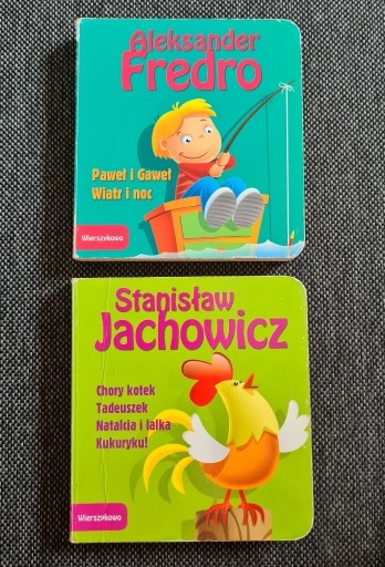 Zdjęcie oferty: Chory kotek, Kukuryku - Jachowicz. Paweł i Gaweł - Fredro. Wierszykowo