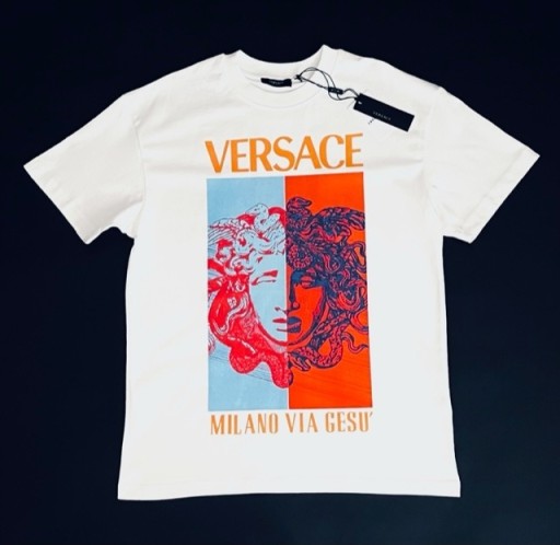 Zdjęcie oferty: T shirt Versace Milano via Gesu XL 