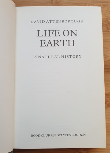 Zdjęcie oferty: Life on Earth David Attenborough po angielsku